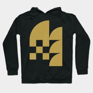 Geometrical Abstract Mid Century Modern Hoodie